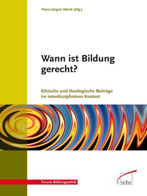 cover image of Wann ist Bildung gerecht?
